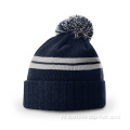 100% acryl klassieke gestreepte beanie